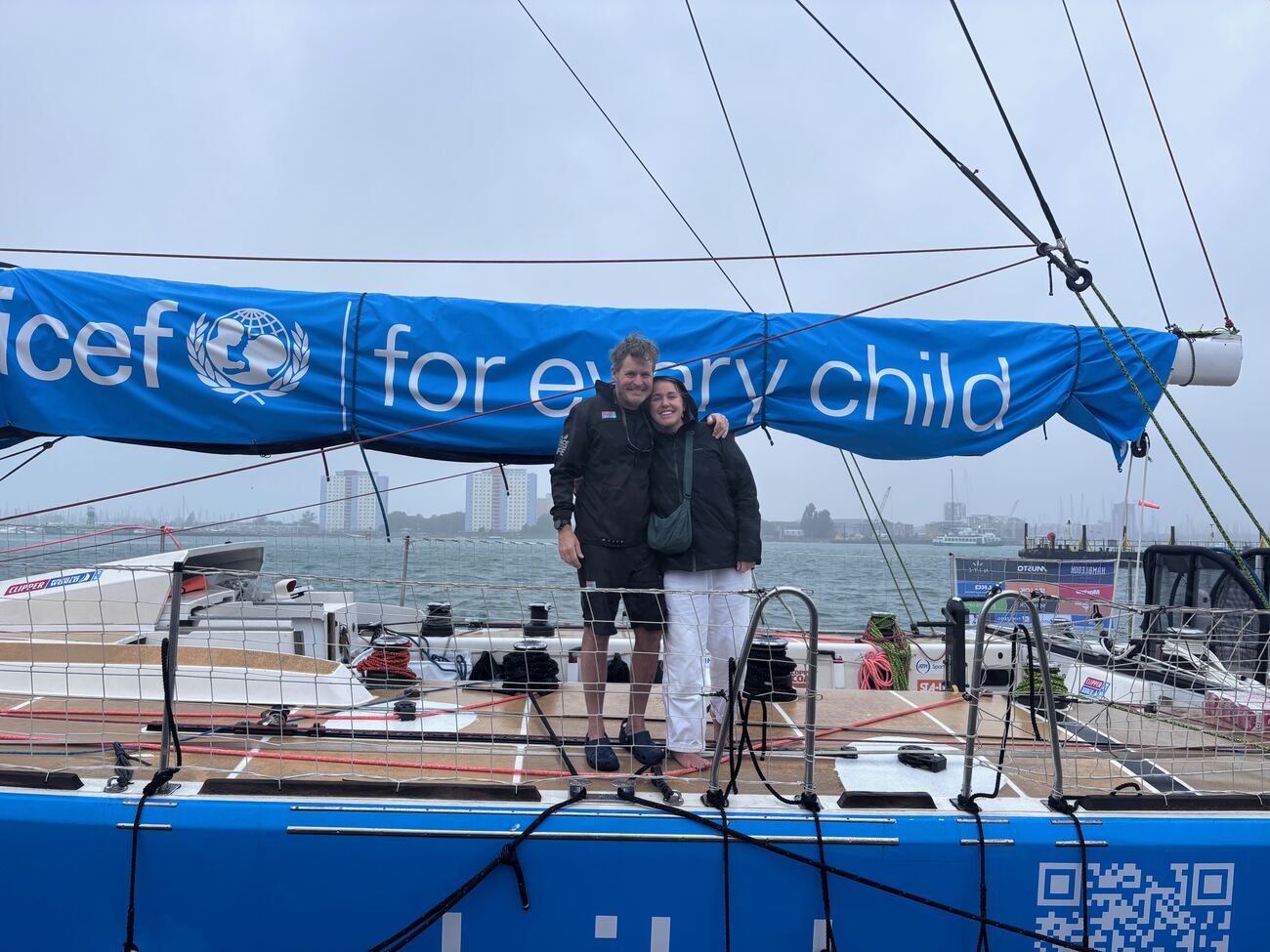 On the bow, for every child banner